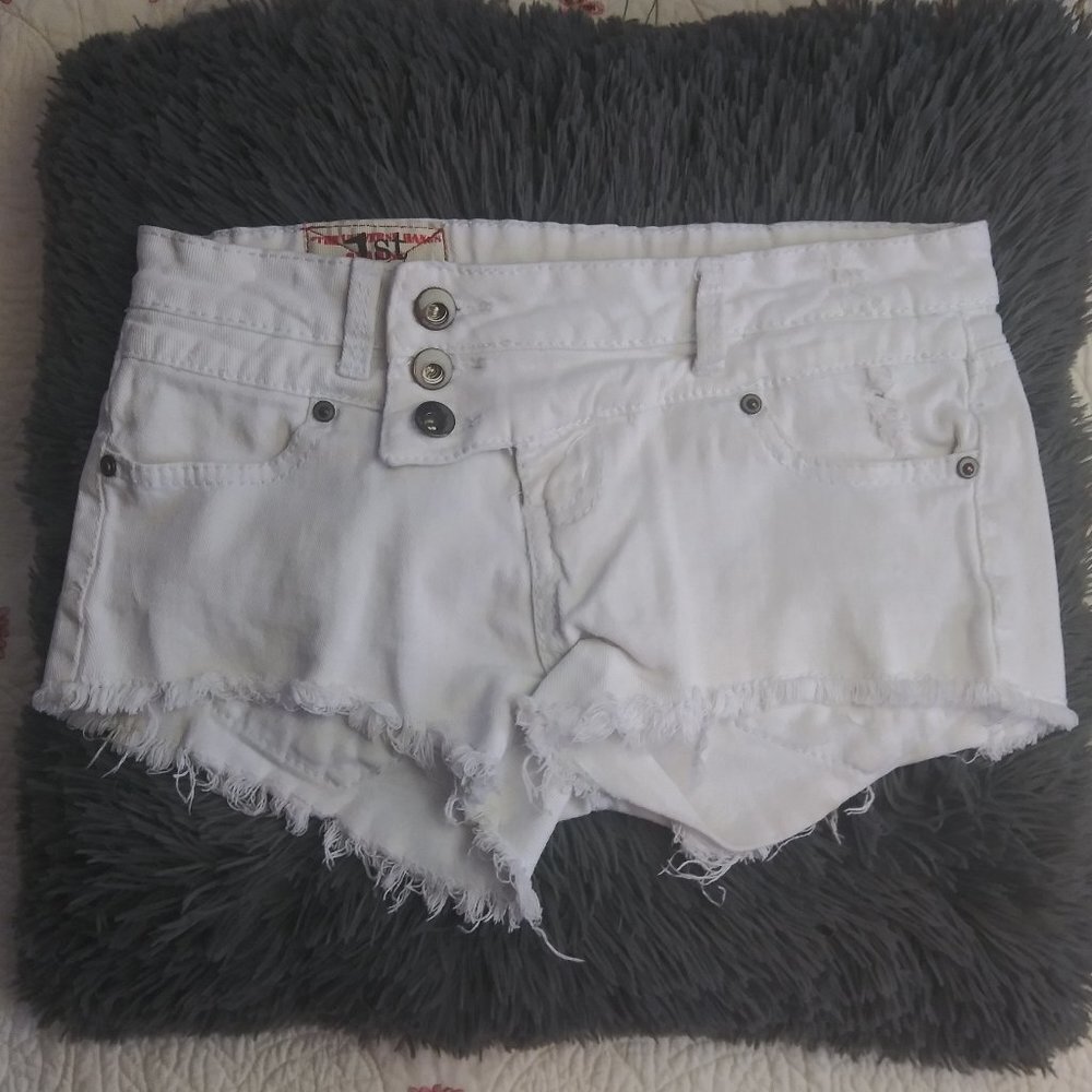 1st Kiss Button Fly Zippered Booty Shorts Size 3